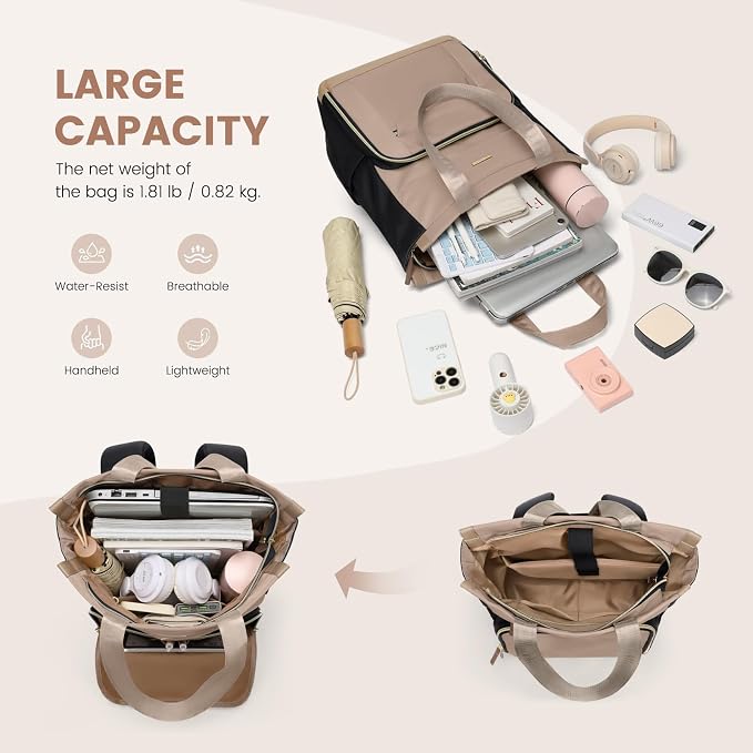 Convertible Daypack Laptop Backpack - Image 5