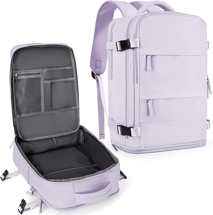 coowoz Large Travel Backpack For Women Men, Carry On Flight Approved, Hiking by coowoz
