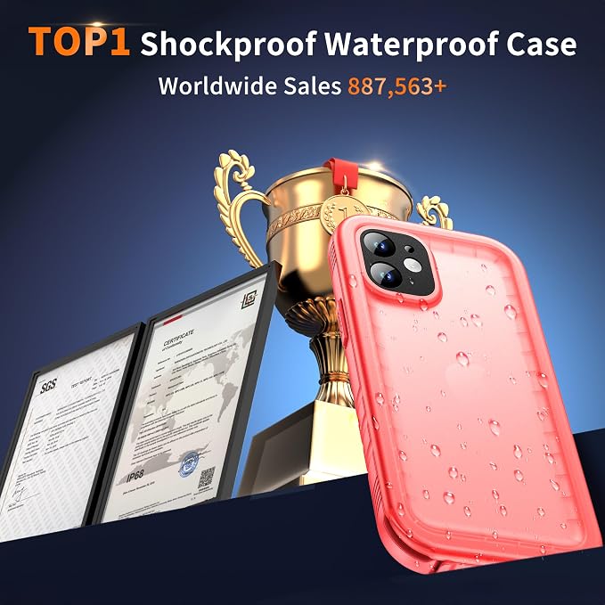 Cozycase Compatible with iPhone 12 Mini Waterproof Case - Image 10