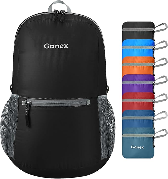 Gonex Ultra Lightweight Packable Backpack 20L Daypack Handy Foldable Camping - Image 2
