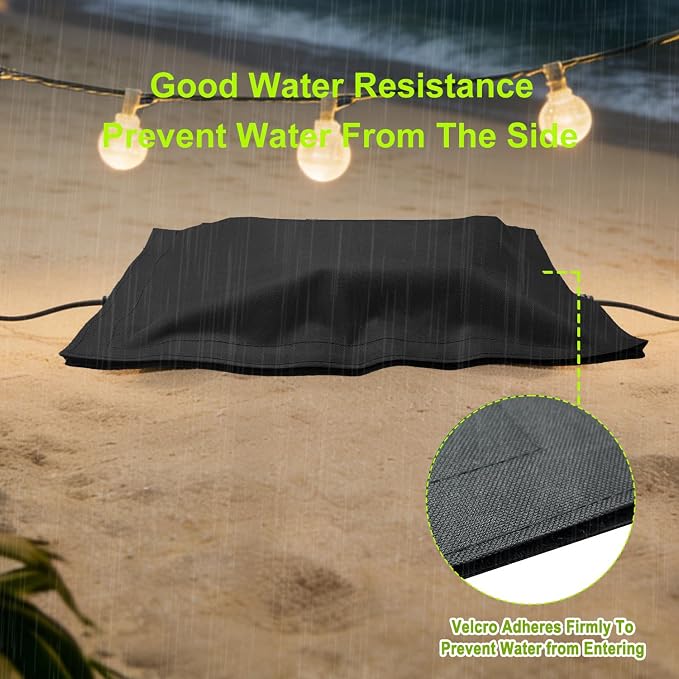 Outdoor Electrical Box Waterproof Covers, 3-Side Velcro Closed, Weatherproof - Image 7
