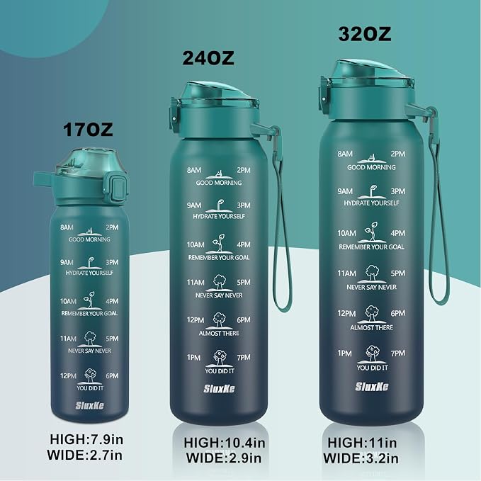 SLUXKE 32oz Insulated Water Bottle - Image 5