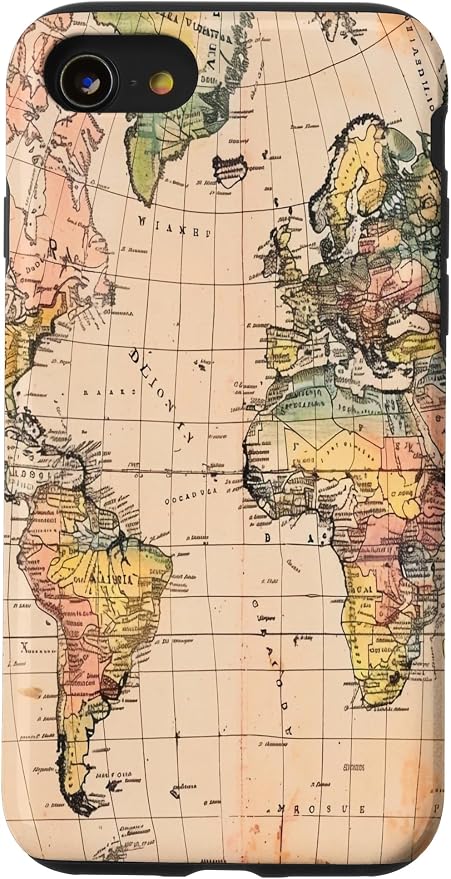 World Map, Old Map of the World Case by Unknown