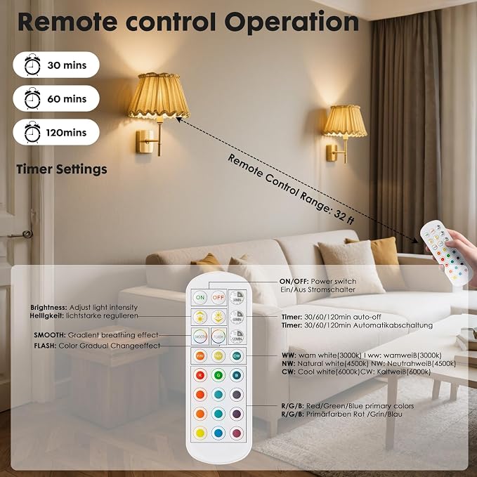 2Pack E26 Rechargeable Light Bulbs - Image 9