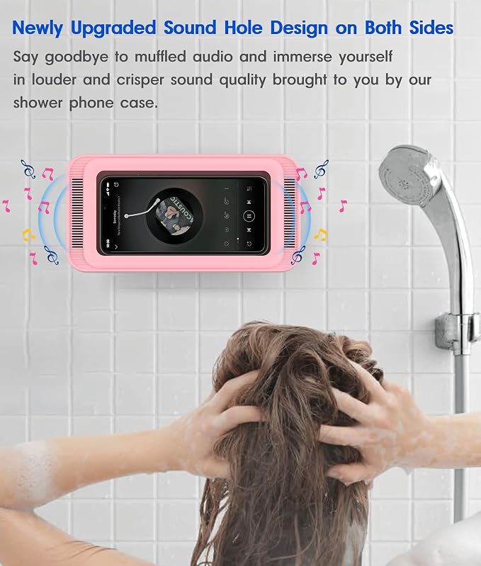 Mistriddle Waterproof Shower Phone Holder - Image 2