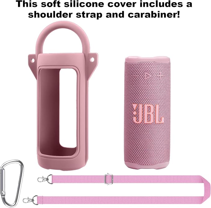 for JBL Grip Portable Waterproof Speaker Silicone Case, Portable Travel Soft - Image 2