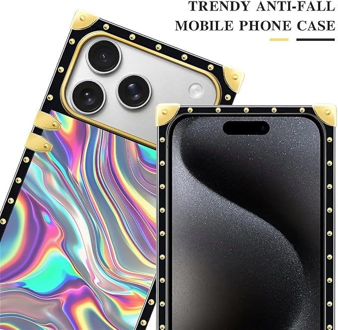 for iPhone 17 Pro Max Case Luxury Golden Decoration - Image 4