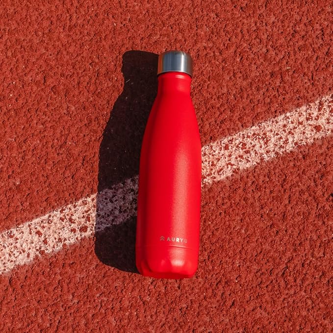 Triple-Walled Insulated Stainless Steel Water Bottle, 17oz Capacity, Keeps - Image 2