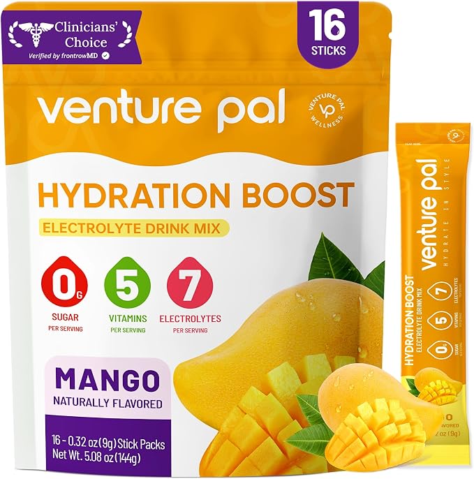 Venture Pal Sugar Free Electrolyte Powder Packets by VenturePal