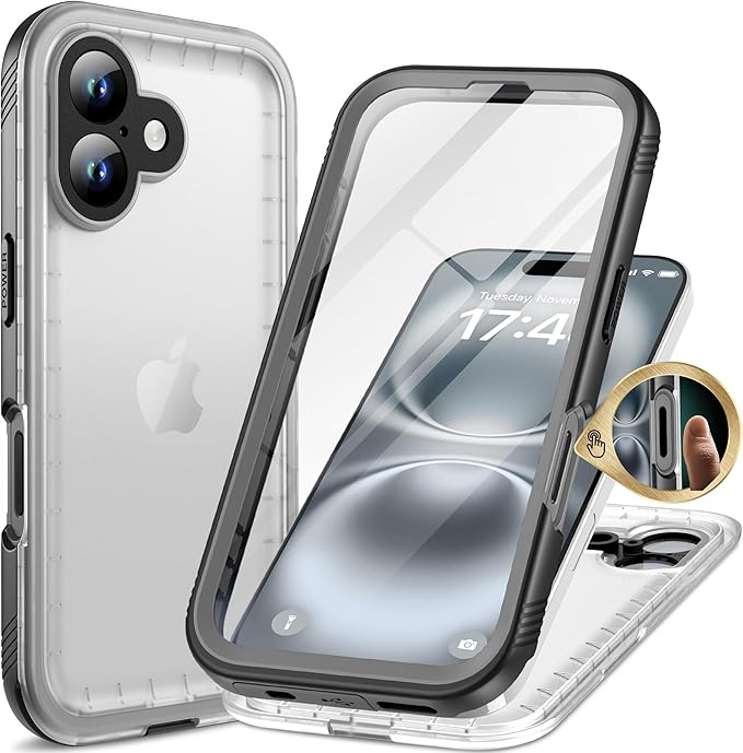 Cozycase for iPhone 16 Case Waterproof by Cozycase