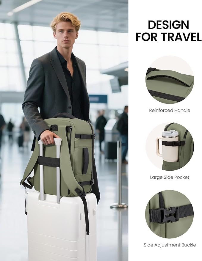 LOVEVOOK Travel Backpack for Women Men - Image 5