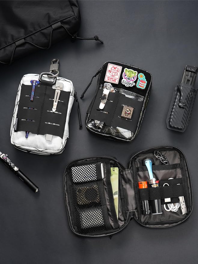 TACTICAL GEEK Block E2.0 EDC Compact Waist Pocket Pouch, Nylon Daily Utility - Image 6
