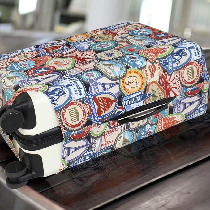 Explore Land Travel Luggage Cover Suitcase Protector Fits 27-30 Inch Case - Image 6