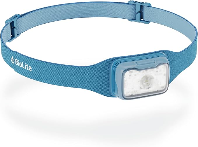 BioLite Range 300 Waterproof, Fast-Charging Rechargeable Headlamp, Slate Blue by BioLite