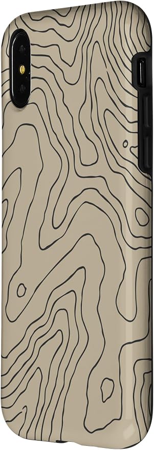 Coyote Country Guide Lines Topographical Contour Map Case - Image 2