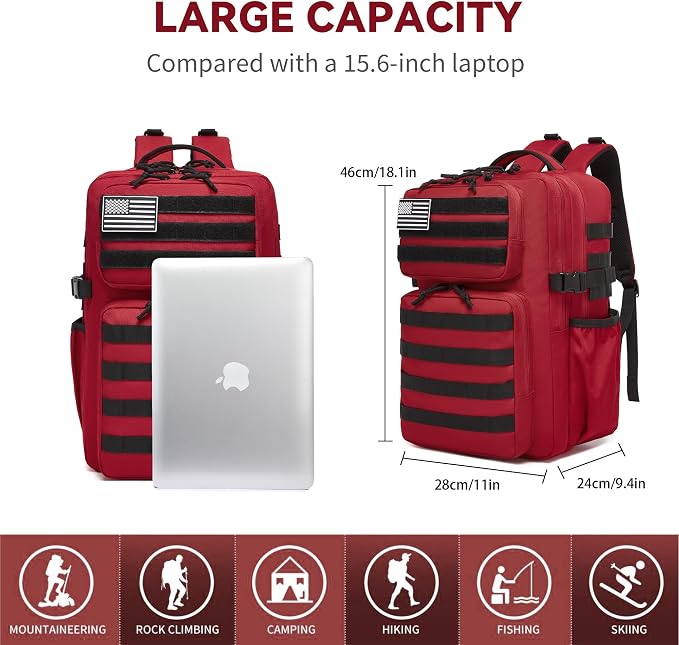 Wotony Military Tactical Backpack - Image 3