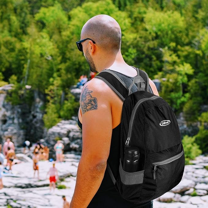 G4Free 20L Lightweight Packable Backpack Travel Hiking Daypack Foldable Backpack - Image 8