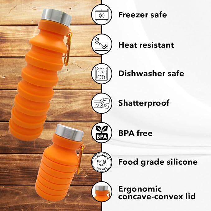 Gadgetime USA Collapsible Water Bottle - Image 4