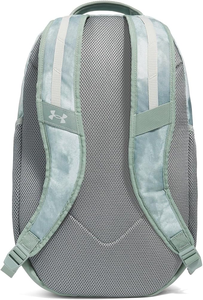 Under Armour Unisex Hustle 6.0 Backpack, Silica Green/Hydro Green, One Size - Image 2