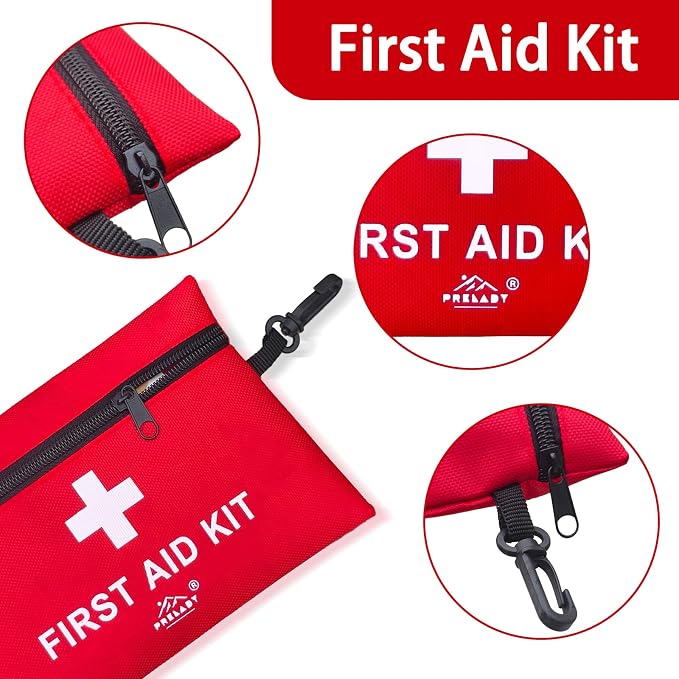 152 Piece Small First Aid Kit, Travel Size First Aid Kit TSA Approved, Mini - Image 4