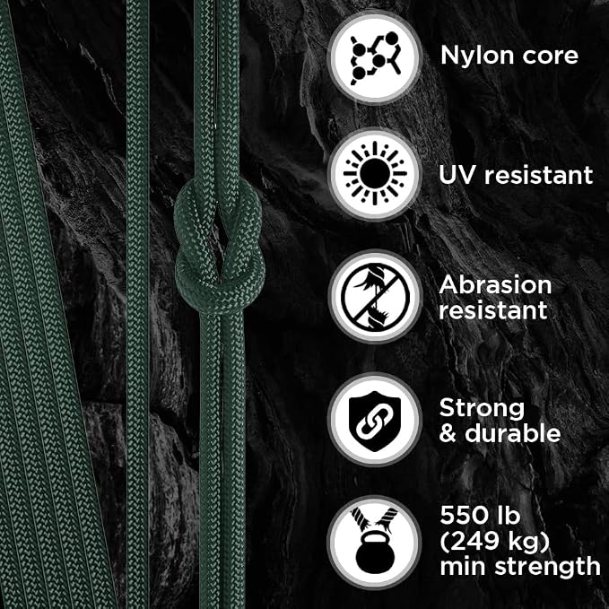 TECEUM Reflective Paracord Rope 1000 – 1000ft/200ft/100ft/50ft – 40+ Colors – - Image 3