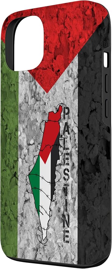 Kufiya PALESTINE Keffiyeh flag, Palestinian Map pattern Case - Image 2