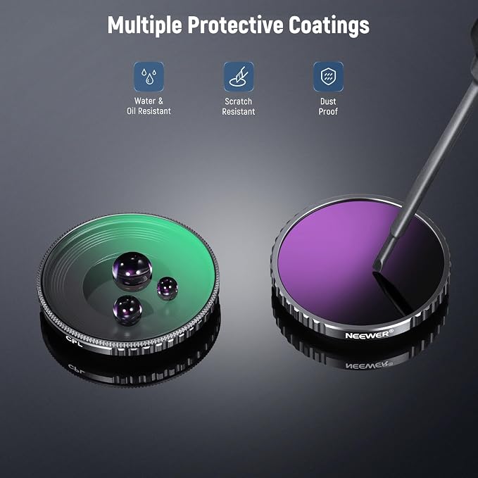 NEEWER 6 Pack ND Filter Set Compatible - Image 7