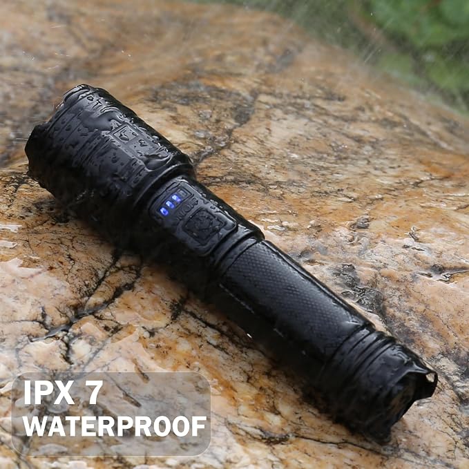 Rechargeable Flashlights 90, 000 High Lumen, 2 Pack Super Bright LED Flashlight - Image 7