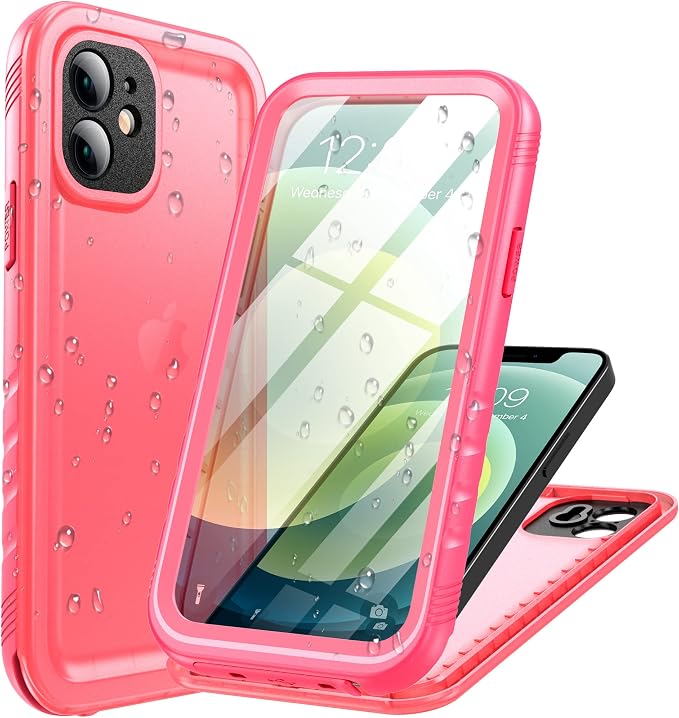 Cozycase Compatible with iPhone 12 Mini Waterproof Case by Cozycase