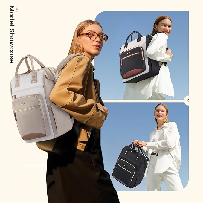 LOVEVOOK Laptop Backpack for Women Work Bag - Image 6