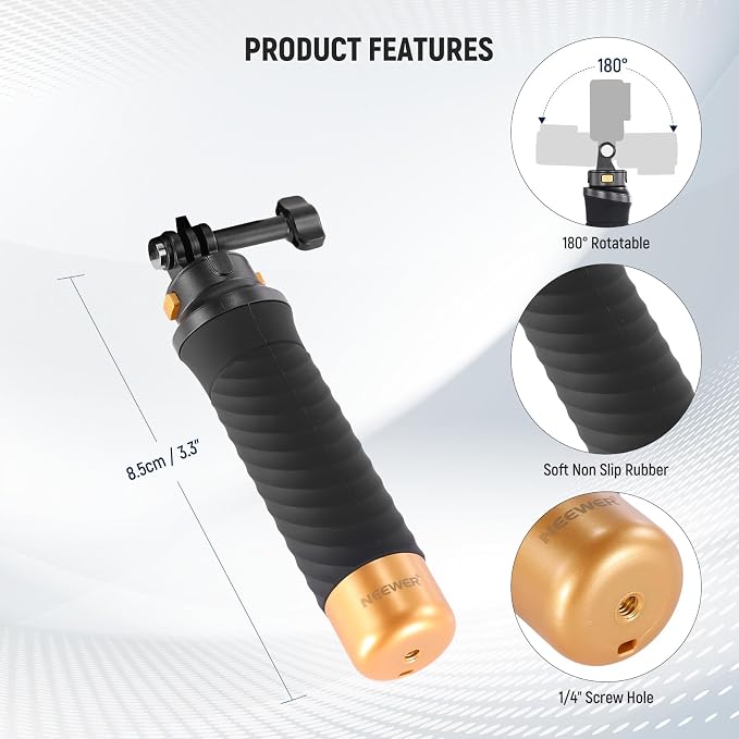 NEEWER Quick Release Floating Hand Grip - Image 7