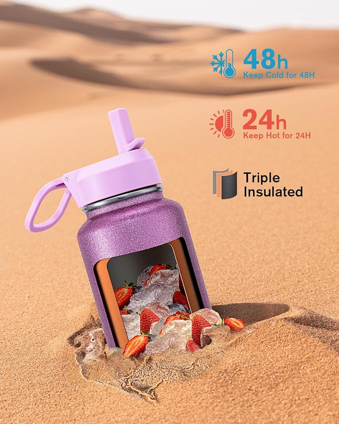 Coolflask Water Bottle 32 oz Insulated - Image 2