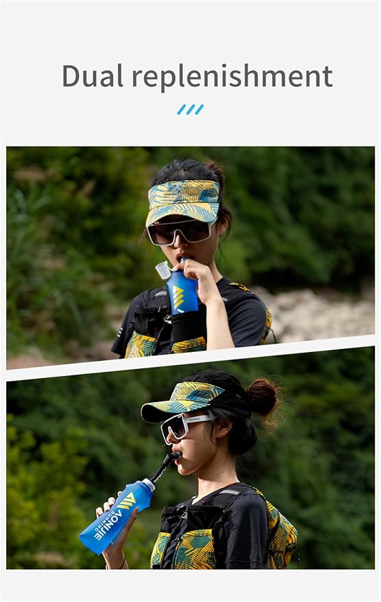 AONIJIE 250ML/350ML/500ML/600ML Portable TPU Soft Water Bottle Folding Soft - Image 9