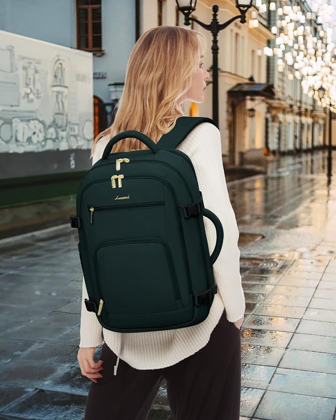 LOVEVOOK Travel Backpack For Women Flight Approved, 50L Large Carry On Backpack - Image 8