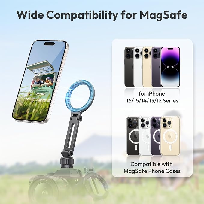 Ulanzi MA07 Magnetic Phone Tripod Mount - Image 3