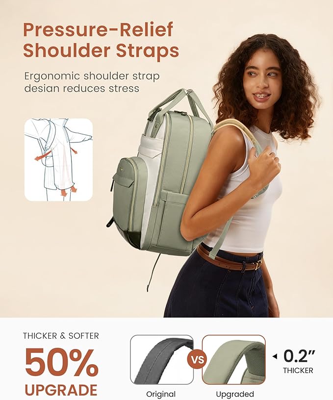 LOVEVOOK Laptop Backpack for Women - Image 5