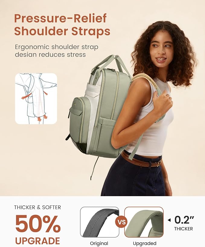 LOVEVOOK Laptop Backpack for Women - Image 5