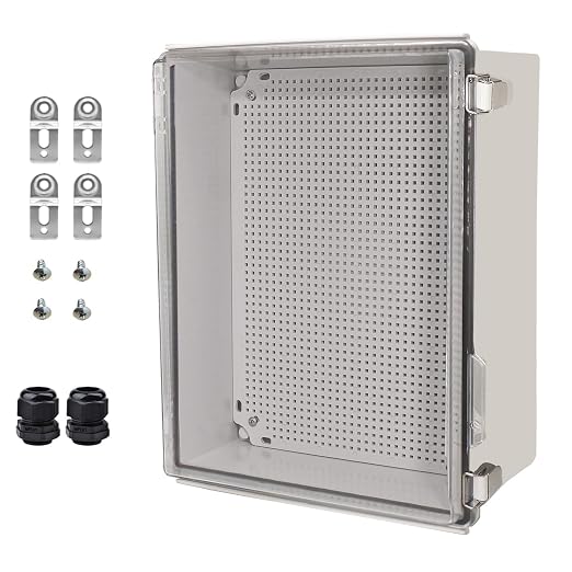 Waterproof Electrical Box Junction Box Weatherproof IP67 ABS Plastic Enclosure by YETLEBOX