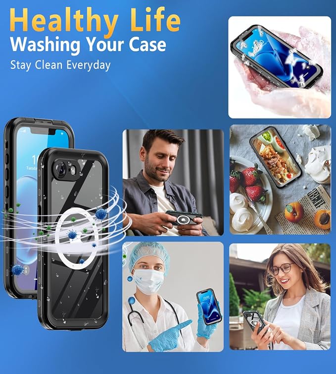 for iPhone 16e Case Waterproof | Shockproof Dust Proof Phone Case Cover - Image 7