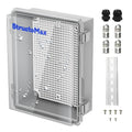 Outdoor Electrical Junction Box | IP67 Waterproof | Resistant ABS Material by StructoMax