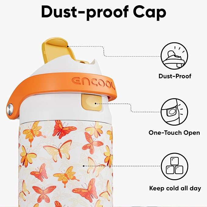 ENCOOL Leakproof Insulated Water Bottle - Image 2