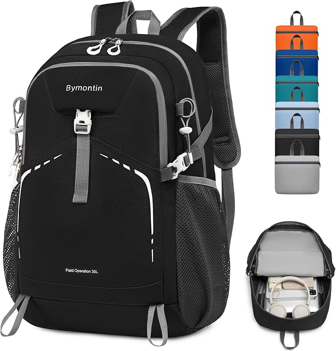 45L Lightweight Packable Backpack – Durable Foldable Daypack by Unknown