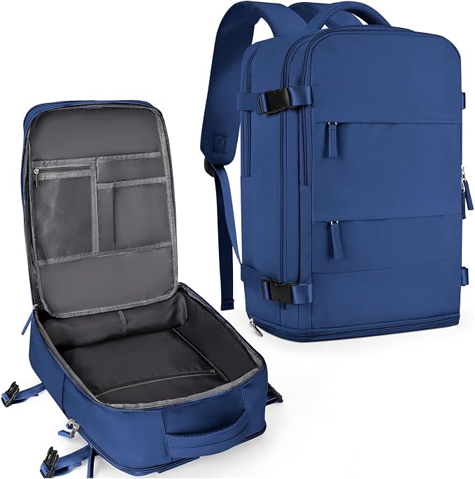 coowoz Large Travel Backpack For Women Men, Carry On Backpack Flight Approved by coowoz