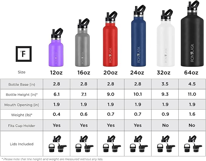 IRON °FLASK Camping & Hiking Hydration Flask - 24 oz Burgundy - Image 8