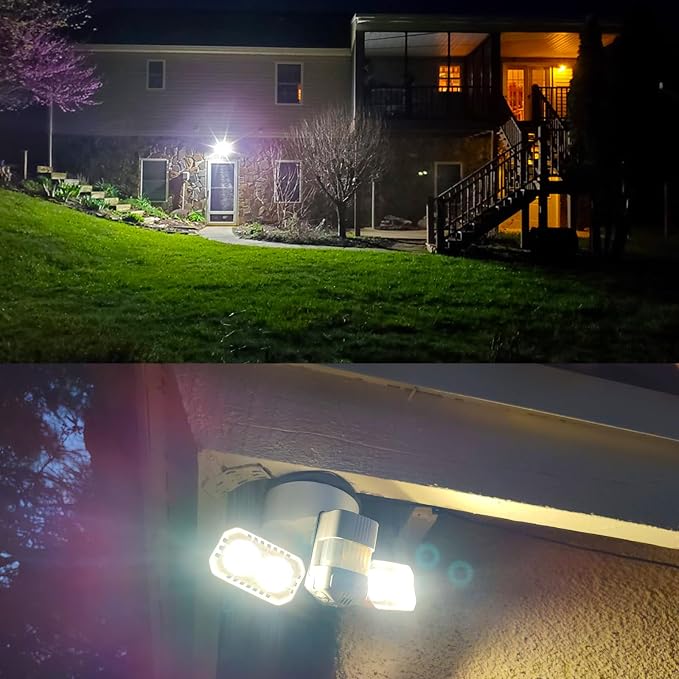 SANSI 28W 3500LM Motion Sensor Outdoor Lights, Flood Lights Outdoor Motion - Image 9