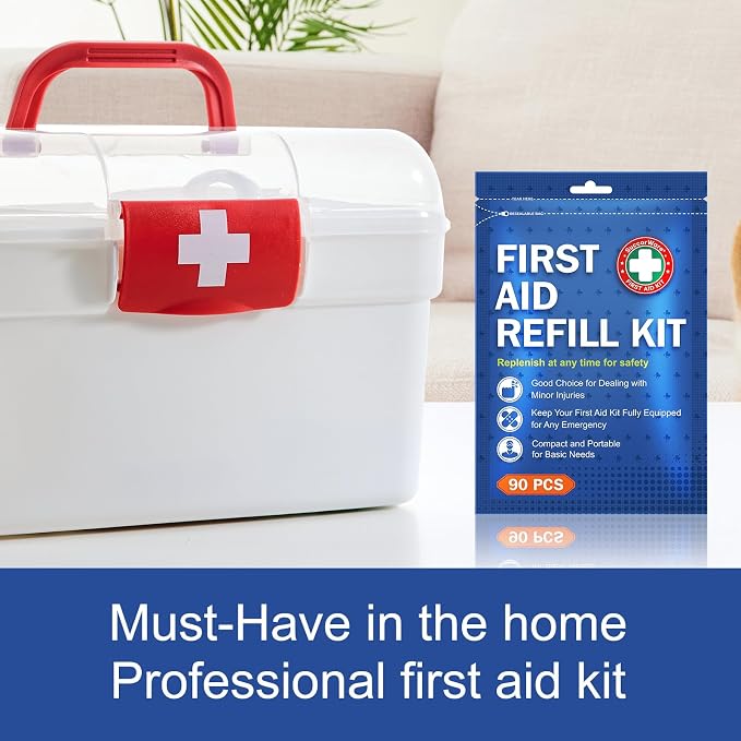 SuccorWare 90 Pieces First Aid Refill Kit - Image 6