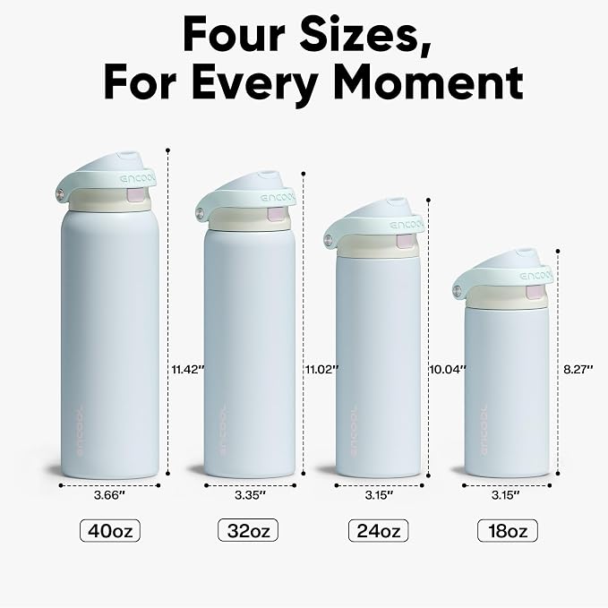 ENCOOL Leakproof Insulated Water Bottle - Image 9