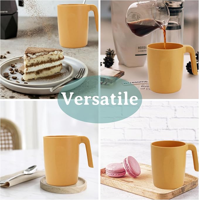 Wrova 16oz Wheat Straw Cups - Image 4