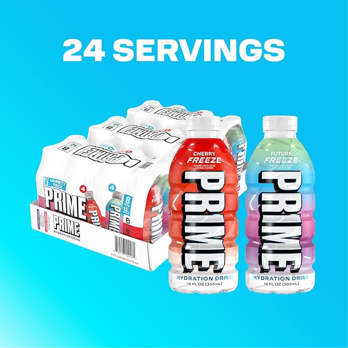 PRIME Hydration Cherry Freeze & Future Freeze Sports Drinks - Image 7