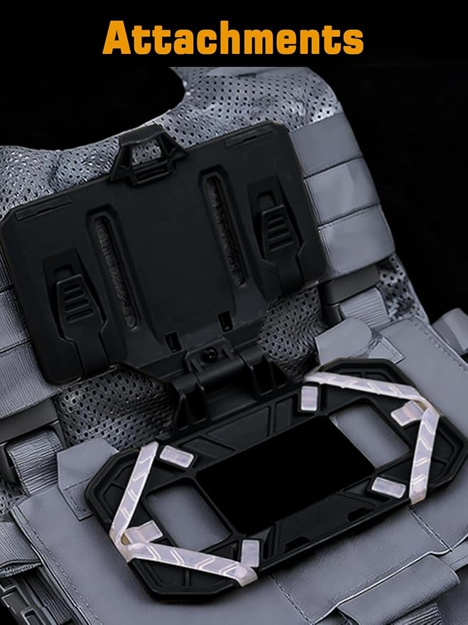 Tactical Gear Plate Carrier Vest Accessories Phone Chest Mount Holder - Image 4